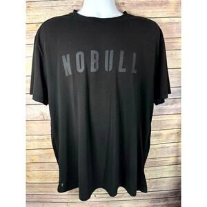 Men's NOBULL Tee Ultrasoft Workout Tee Black size XL